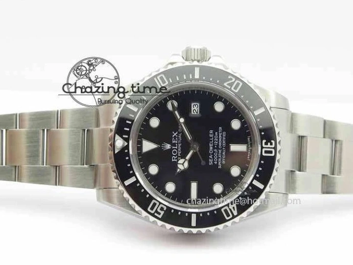 MiroTime 0322 Timeless Sea-Dweller 116600 Black Ceramic BP Maker Best Edition On SS Bracelet SA 3680